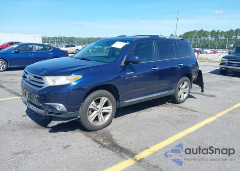 2013 Toyota Highlander Limited V6 из США, поврежденный, VIN 5TDYK3EH9DS132027